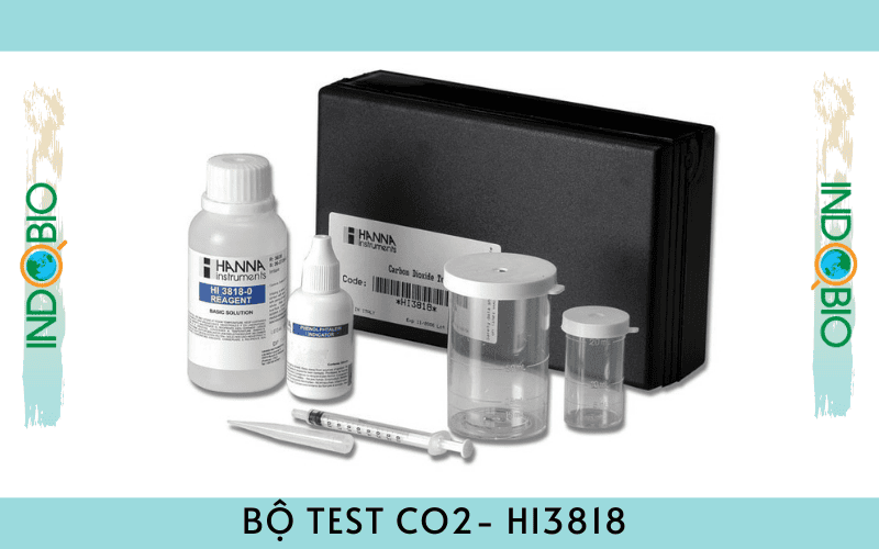 Bộ test nhanh CO2 trong nước HI3818, Hanna